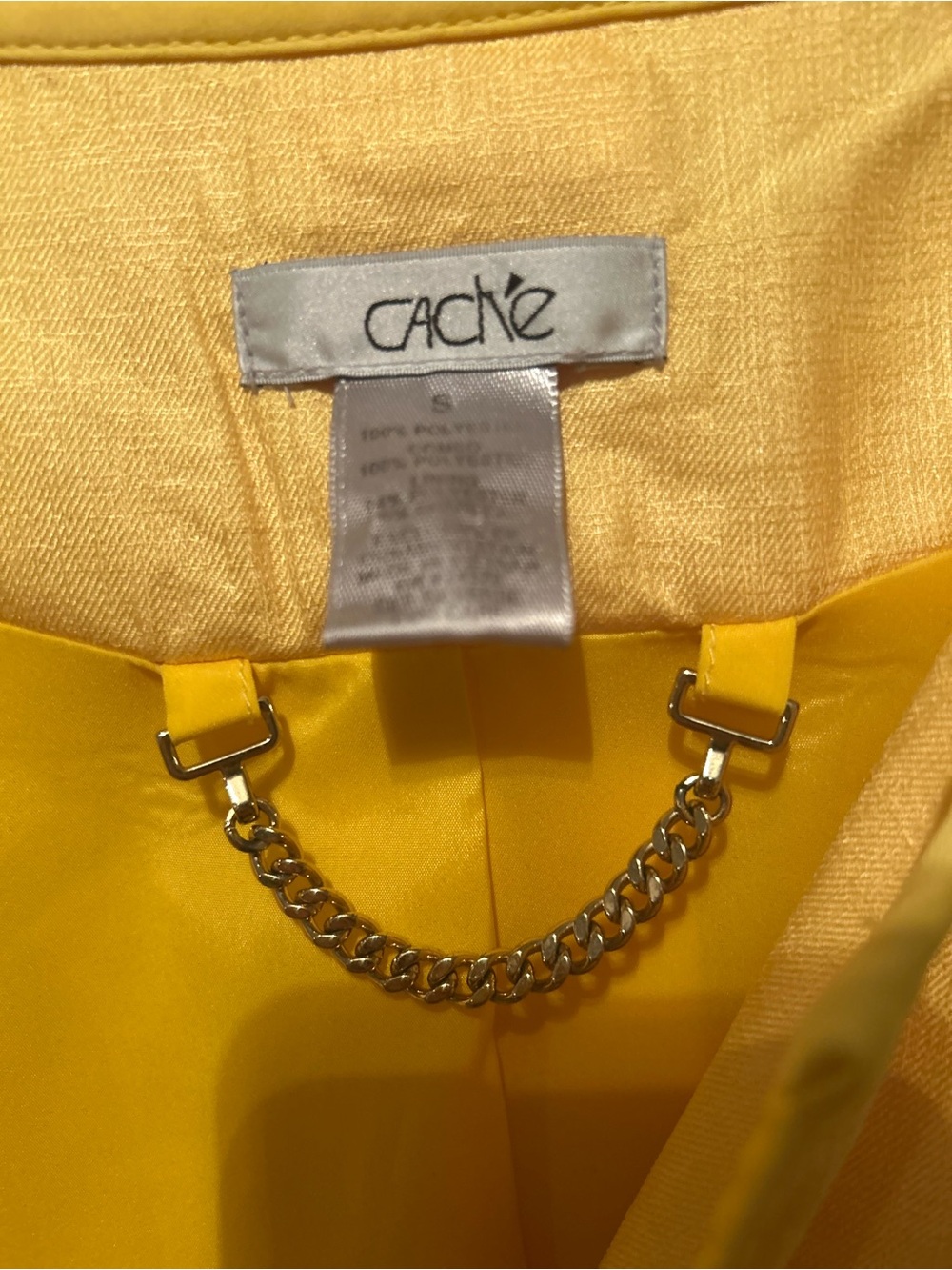Cache Bright Yellow Utility Zip Jacket - Picture 4 of 7
